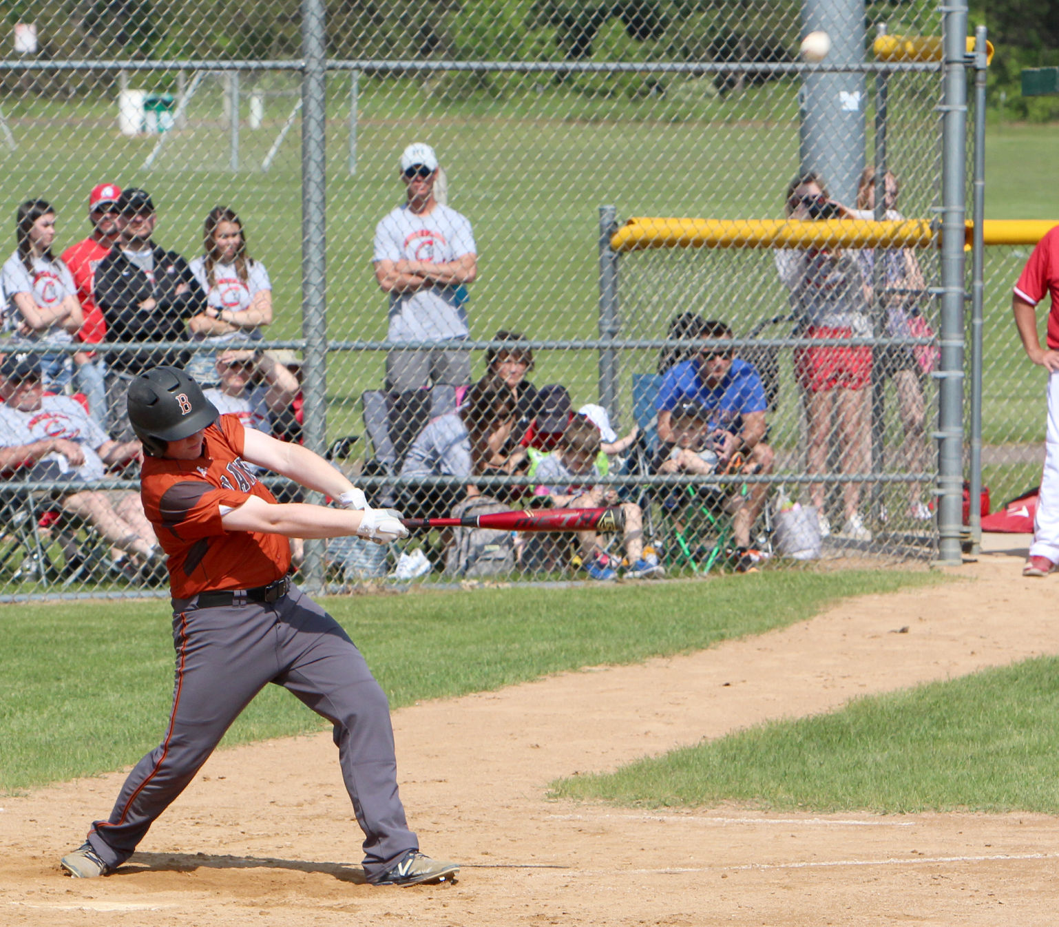 Bloomer baseball vs Cumberland at Casper Park 6-4-19